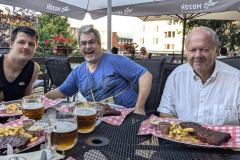 Erstes Abendessen